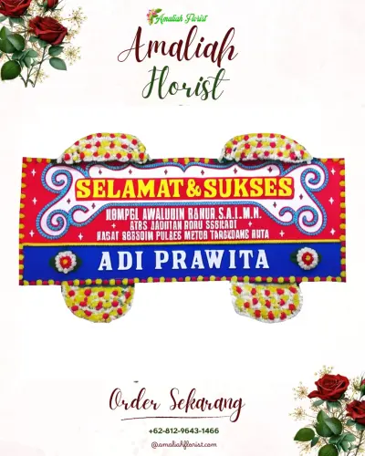 Karangan Bunga Ucapan Selamat cipancur